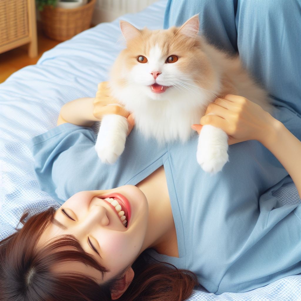 ペットと眠る睡眠