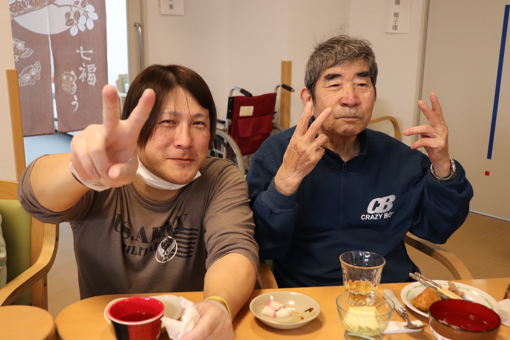 特養ばんなぐろ　うぐいすユニット　新年会